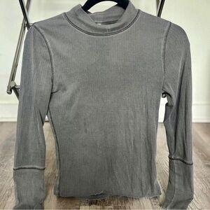 Free People gray long sleeve